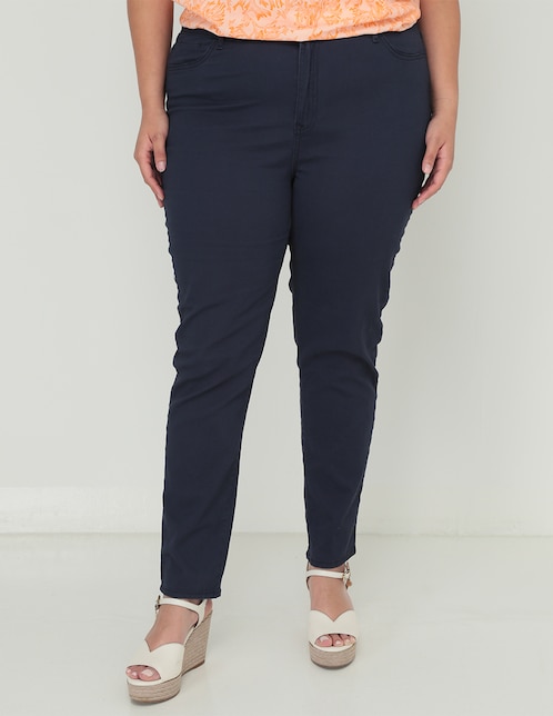 Pantalón capri slim para mujer 1