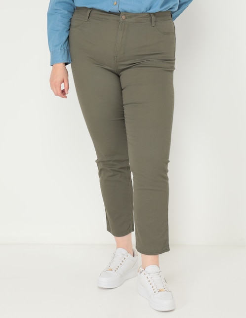 Pantalón de vestir straight para mujer 1