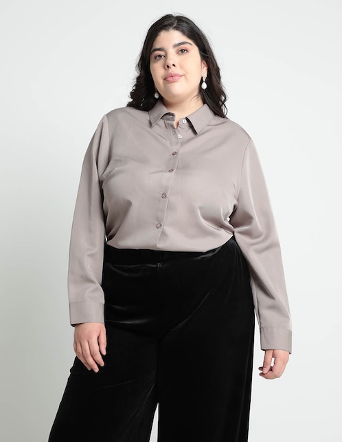 Blusa manga larga para mujer 1