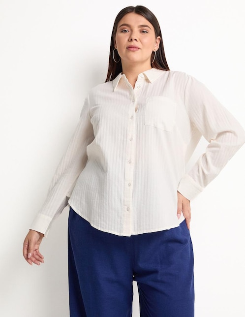 Blusa manga larga para mujer 1