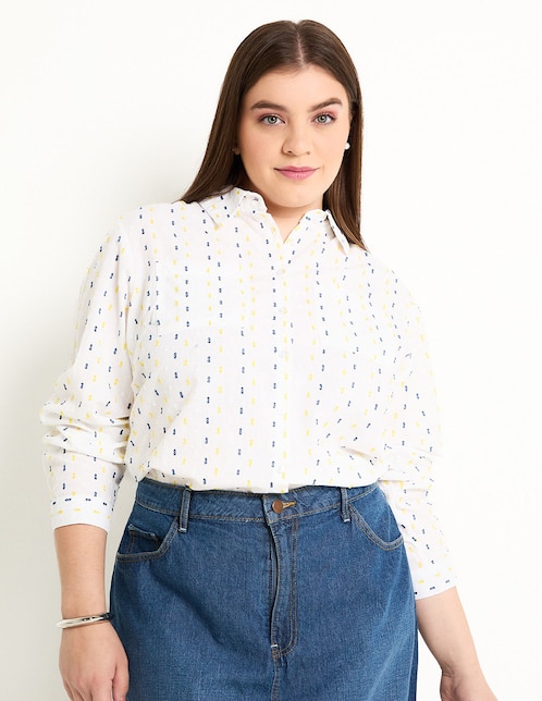 Blusa manga larga para mujer 1