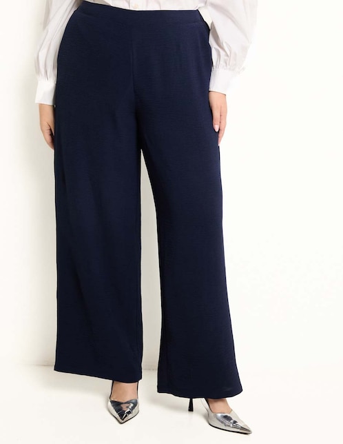 Pantalón Contempo Plus amplio para mujer