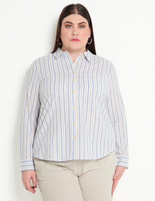 Blusa manga larga para mujer 1