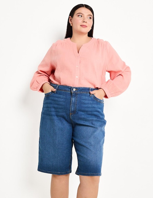 BERMUDA WEEKEN, 40, ÍNDIGO DENIM MEDIO