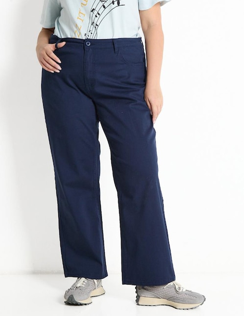 Jeans straight para mujer 1