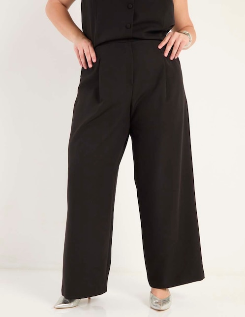 Pantalón relaxed amplio para mujer 1