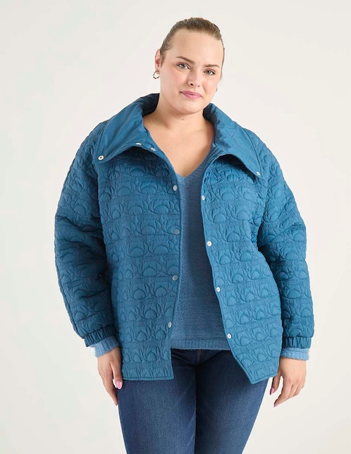 Chamarra acolchada para mujer