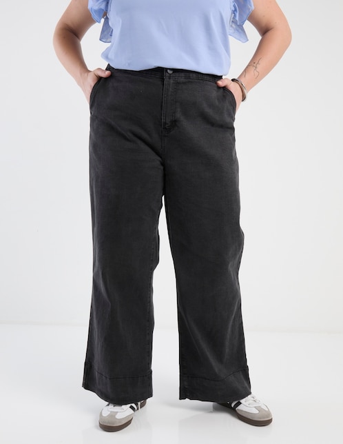 Jeans wide leg para mujer 1