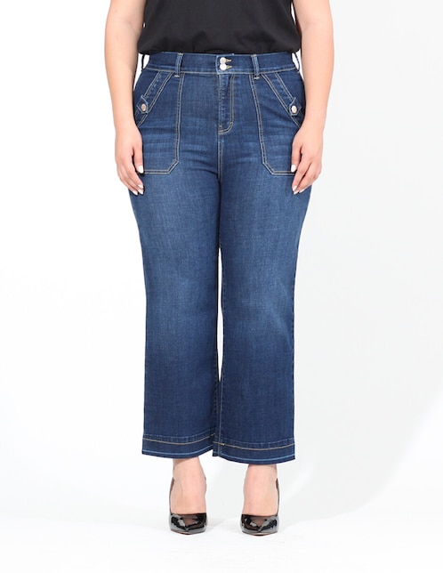 Jeans wide leg Oh Pomp para mujer