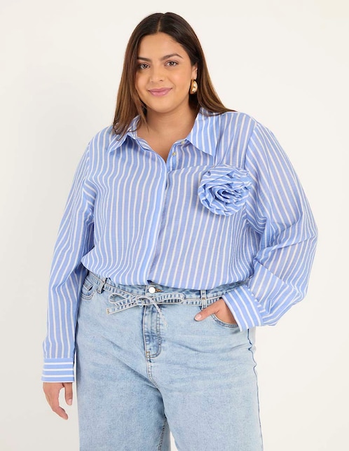 Blusa manga larga para mujer 1
