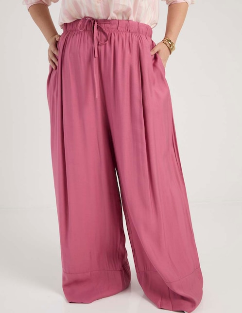 PANTALON CONTEMPO P, 44, RUBOR OBSCURO