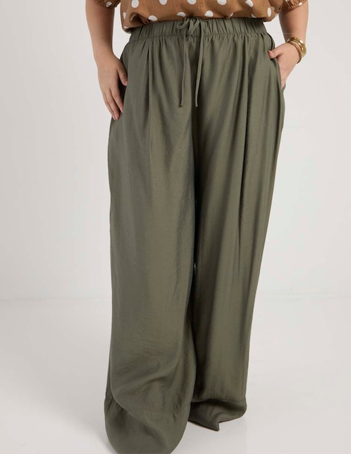 Pantalón amplio para mujer 1