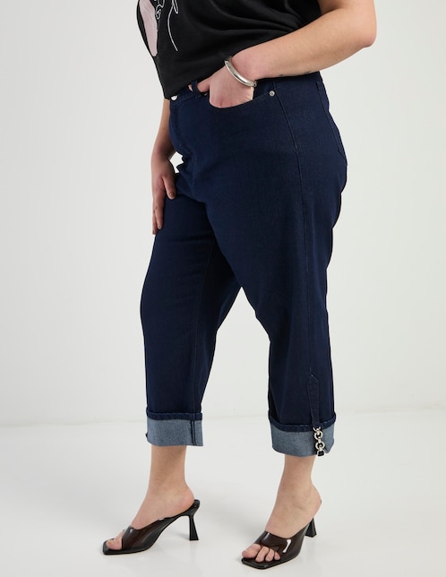 Pantalón relaxed amplio para mujer 1