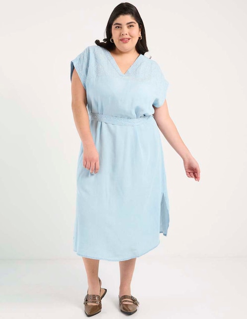 Vestido midi casual para mujer 1