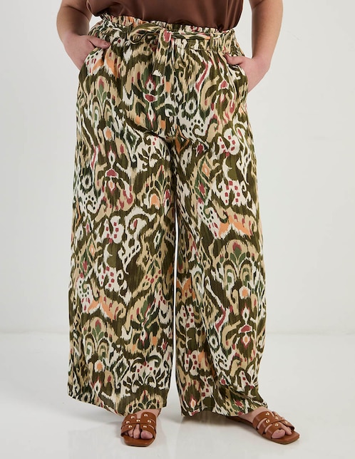 Pantalón Weekend Plus amplio para mujer