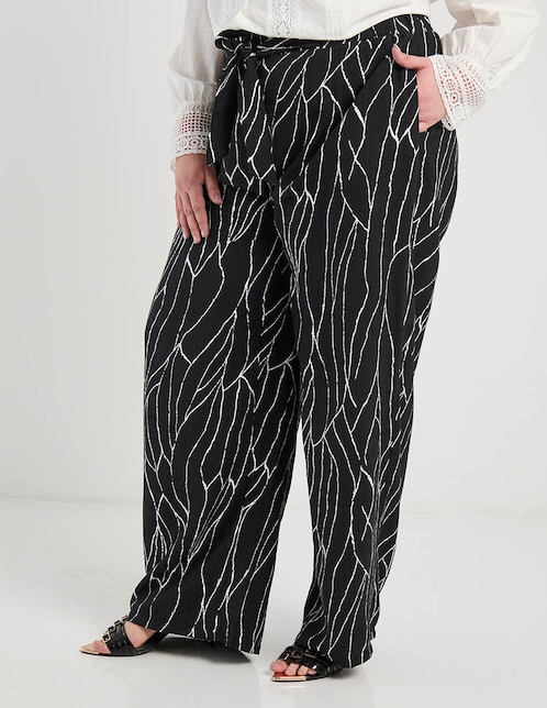 Pantalón amplio para mujer 1