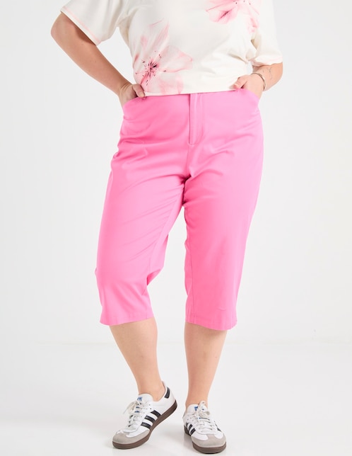 Pantalón capri regular para mujer 1