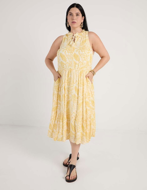 Vestido midi casual para mujer 1