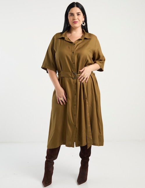 Vestido midi casual para mujer 1