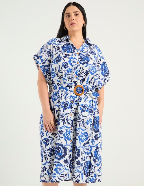 Vestido midi casual para mujer 1