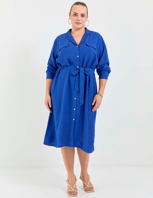 Vestido midi casual para mujer 1
