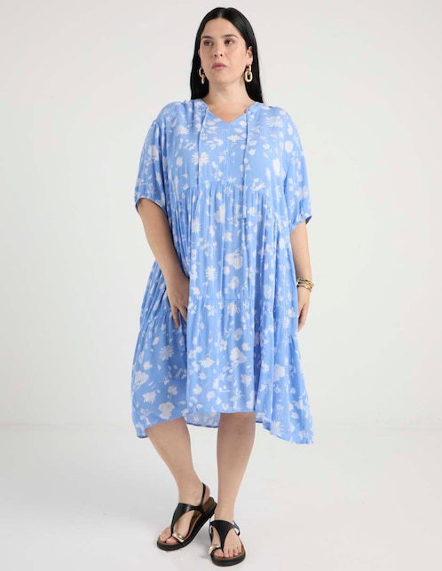 Vestido midi casual para mujer 1