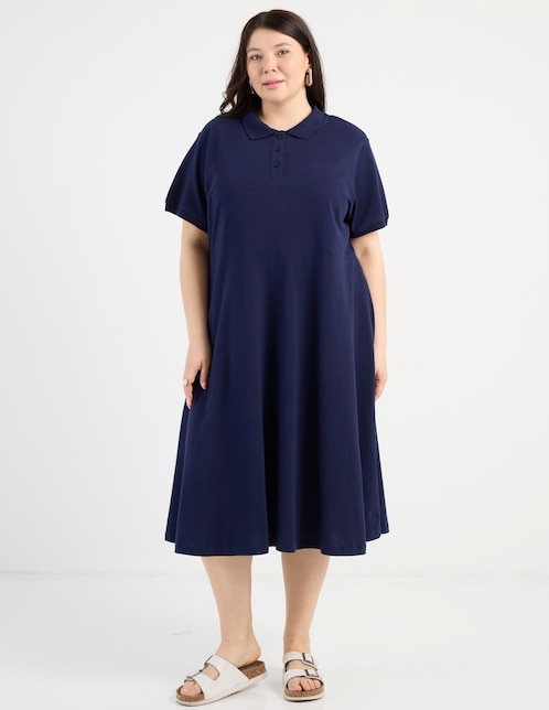 Vestido midi casual para mujer 1