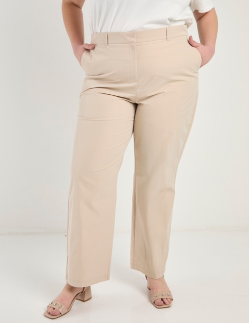 Pantalón chino straight para mujer 1