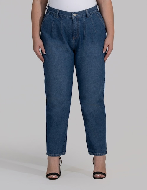 Jeans straight para mujer 1