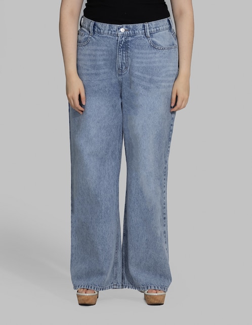 Jeans straight para mujer 1
