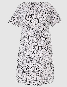 Vestido midi casual La Mode Plus para mujer