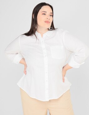 Blusa blanca online suburbia