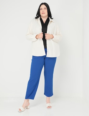 Pantalón relaxed amplio para mujer