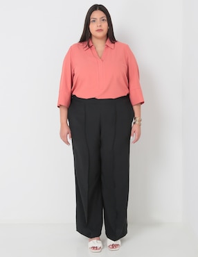 Blusa Contempo Plus manga 3/4 para mujer