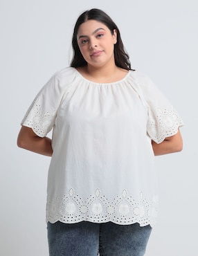 Blusa Weekend Plus Manga 3/4 Para Mujer