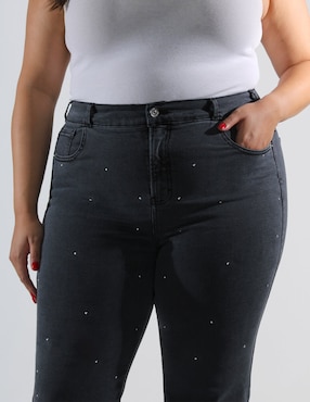 Jeans straight Oh Pomp para mujer