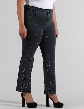 Jeans straight Oh Pomp para mujer