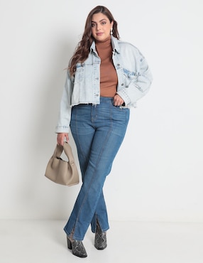 Jeans slim Contempo Plus para mujer