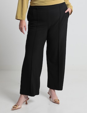 Pantalón Contempo Plus Amplio Para Mujer