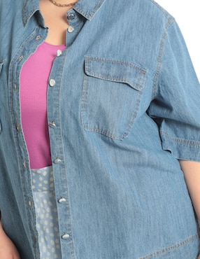 Blusa manga 3/4 para mujer
