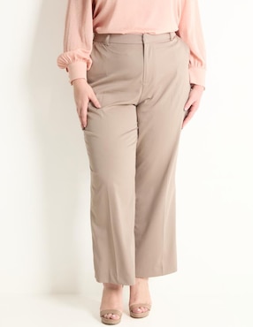 Pantalón de vestir straight para mujer