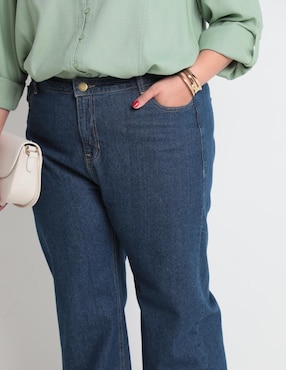 Jeans straight Weekend Plus para mujer