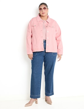 Jeans straight Weekend Plus para mujer