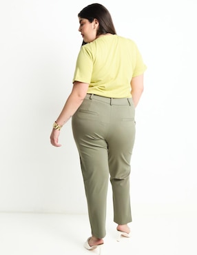Pantalón Contempo Plus straihgt para mujer
