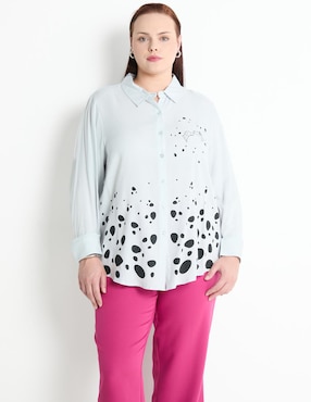 Blusa Camisera Disney DTR Manga Larga Para Mujer