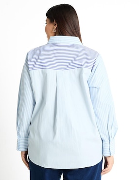 Blusa manga larga para mujer