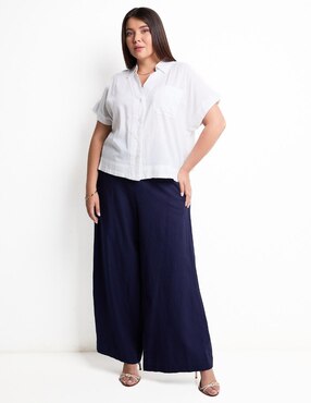 Pantalón de vestir Contempo Plus amplio para mujer