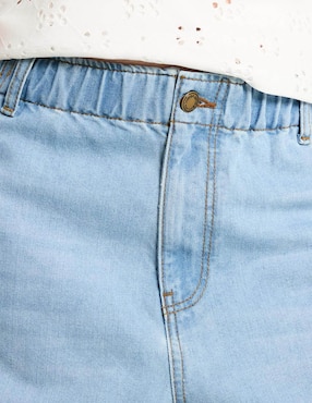 Jeans wide leg Weekend Plus para mujer