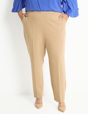 Pantalón Contempo Plus Straight Para Mujer