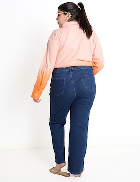 Jeans straight Weekend Plus para mujer